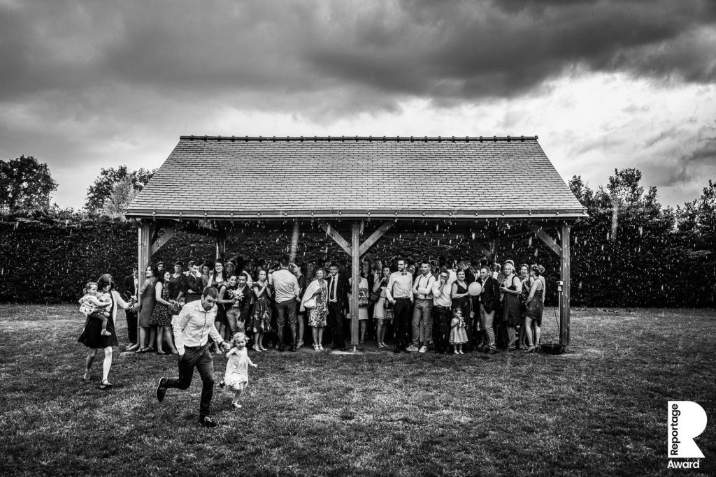 This is reportage award wedding photographer